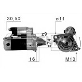 Стартер 1кВт для TOYOTA AURIS, AVENSIS, CELICA, COROLLA, MR, RAV 4, WISH <b>ERA 220675</b>