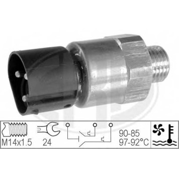 Термовыключатель вентилятора радиатора ERA 330208
