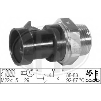 Термовыключатель вентилятора радиатора ERA 330279