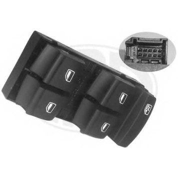 Выключатель стеклолодъемника ERA 662405