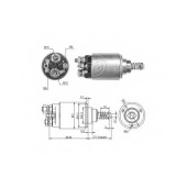 Тяговое реле стартера ERA ZM1639
