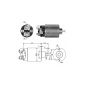 Тяговое реле стартера ERA ZM698
