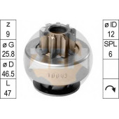 Привод с механизмом свободного хода стартера ERA ZN10003