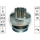 Привод с механизмом свободного хода стартера ERA ZN1619