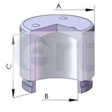 Поршень корпуса скобы тормоза ERT 150273-C