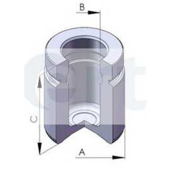 Поршень корпуса скобы тормоза ERT 150572-C