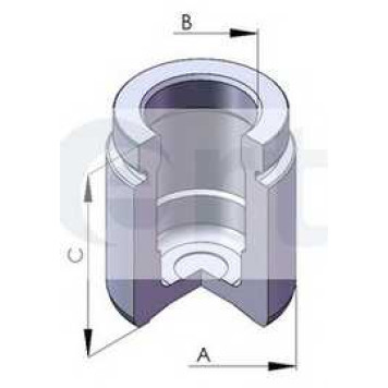 Поршень корпуса скобы тормоза ERT 150582-C