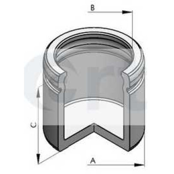 Поршень корпуса скобы тормоза ERT 150595-C