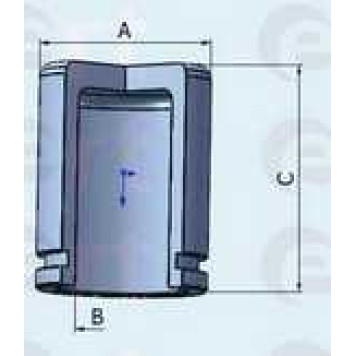 Поршень корпуса скобы тормоза ERT 150787-C