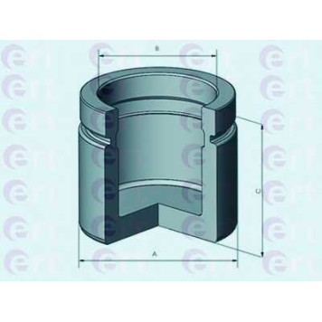 Поршень корпуса скобы тормоза ERT 150819-C