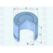 Поршень корпуса скобы тормоза ERT 150901-C
