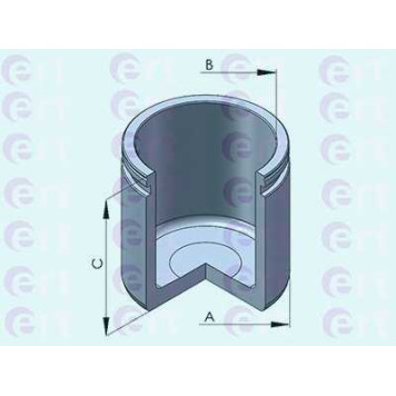 Поршень корпуса скобы тормоза ERT 151060-C