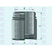 Поршень корпуса скобы тормоза ERT 151065-C