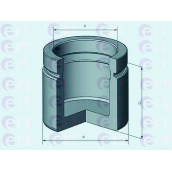 Поршень корпуса скобы тормоза ERT 151125-C