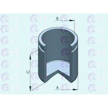 Поршень корпуса скобы тормоза ERT 151142-C
