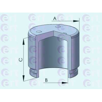 Поршень корпуса скобы тормоза ERT 151169-C