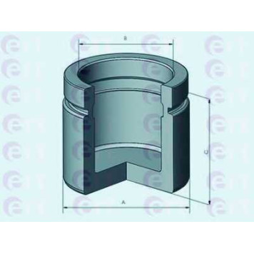 Поршень корпуса скобы тормоза ERT 151213-C