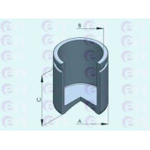 Поршень корпуса скобы тормоза ERT 151216-C