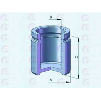 Поршень корпуса скобы тормоза ERT 151246-C
