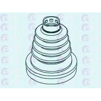 Комплект пылника приводного вала ERT 500407T