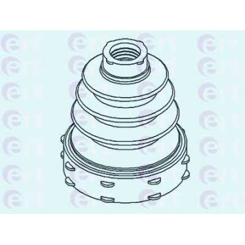 Комплект пылника приводного вала ERT 500432