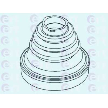 Комплект пылника приводного вала ERT 500434