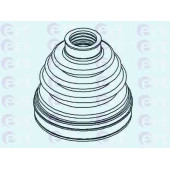 Комплект пылника приводного вала ERT 500440