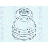 Комплект пылника приводного вала ERT 500444