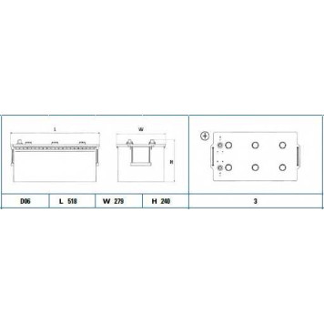 Аккумулятор EXIDE 625SE / EG2153-1
