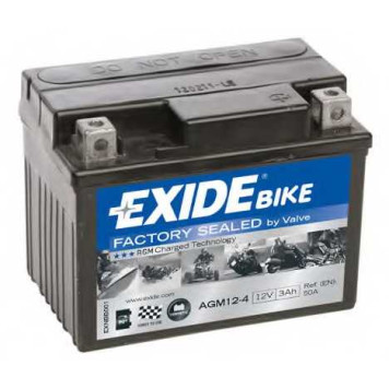 Аккумулятор EXIDE AGM12-4
