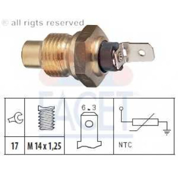 Датчик температуры охлаждающей жидкости FACET EPS 1.830.044 / 7.3044