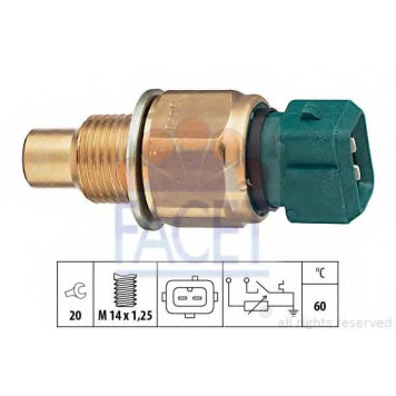 Датчик температуры охлаждающей жидкости FACET EPS 1.830.560 / 7.3560