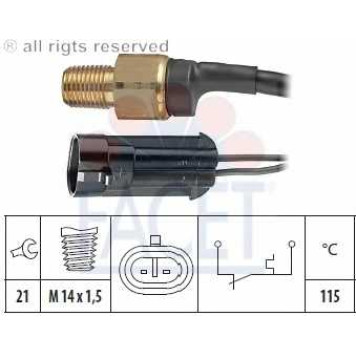 Термовыключатель сигнальной лампы охлаждающей жидкости FACET EPS 1.840.128 / 7.4128