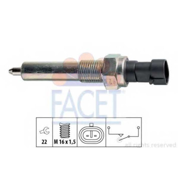 Выключатель фары заднего хода FACET EPS 1.860.143 / 7.6143