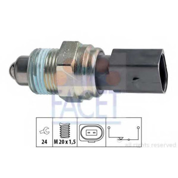 Выключатель фары заднего хода FACET EPS 1.860.205 / 7.6205