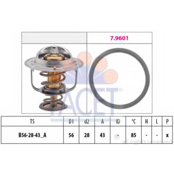 Термостат охлаждающей жидкости FACET EPS 1.880.398 / 7.8398