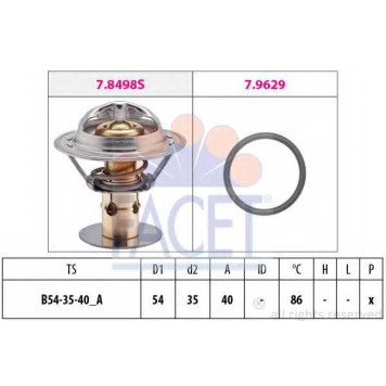 Термостат охлаждающей жидкости FACET EPS 1.880.498 / 7.8498