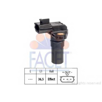 Датчик частоты вращения АКПП FACET EPS 1.953.649 / 9.0649