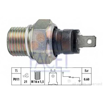 Датчик давления масла FACET EPS 1.800.021 / 7.0021