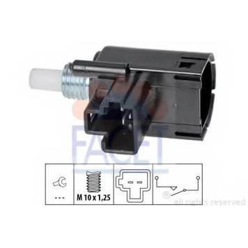 Выключатель привода сцепления FACET EPS 1.810.257 / 7.1257