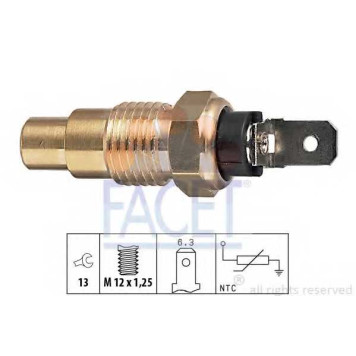 Датчик температуры охлаждающей жидкости FACET EPS 1.830.159 / 7.3159