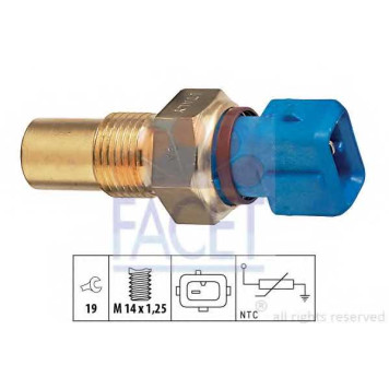 Датчик температуры охлаждающей жидкости FACET EPS 1.830.182 / 7.3182