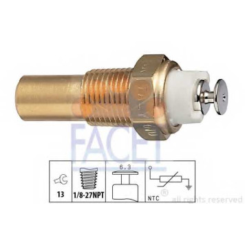 Датчик температуры охлаждающей жидкости FACET EPS 1.830.235 / 7.3235