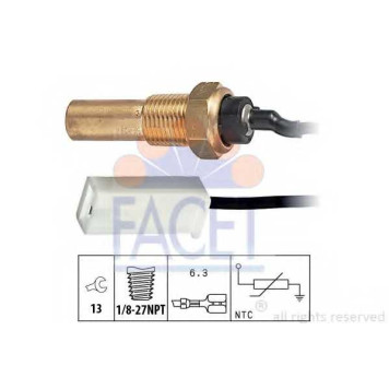 Датчик температуры охлаждающей жидкости FACET EPS 1.830.250 / 7.3250