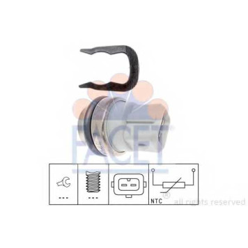 Датчик температуры охлаждающей жидкости FACET EPS 1.830.254 / 7.3254