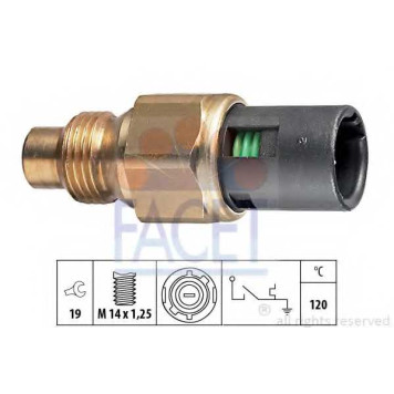 Термовыключатель сигнальной лампы охлаждающей жидкости FACET EPS 1.840.048 / 7.4048