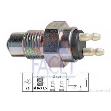 Выключатель фары заднего хода FACET EPS 1.860.008 / 7.6008