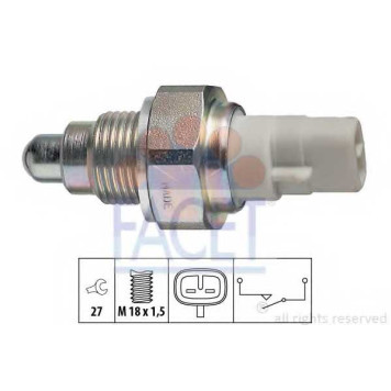 Выключатель фары заднего хода FACET EPS 1.860.111 / 7.6111