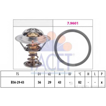 Термостат охлаждающей жидкости FACET EPS 1.880.339 / 7.8339