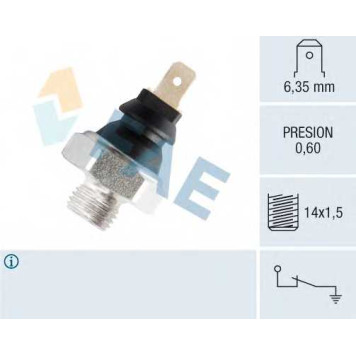 Датчик давления масла FAE 11260
